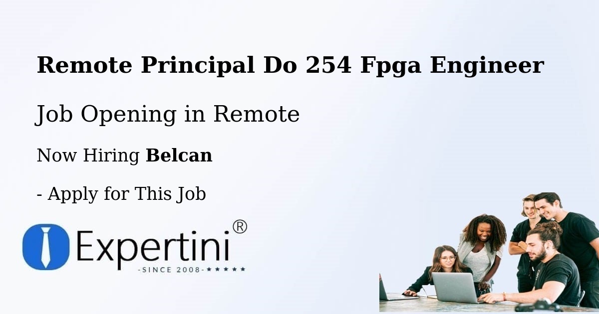 REMOTE Principal DO-254 FPGA Engineer
