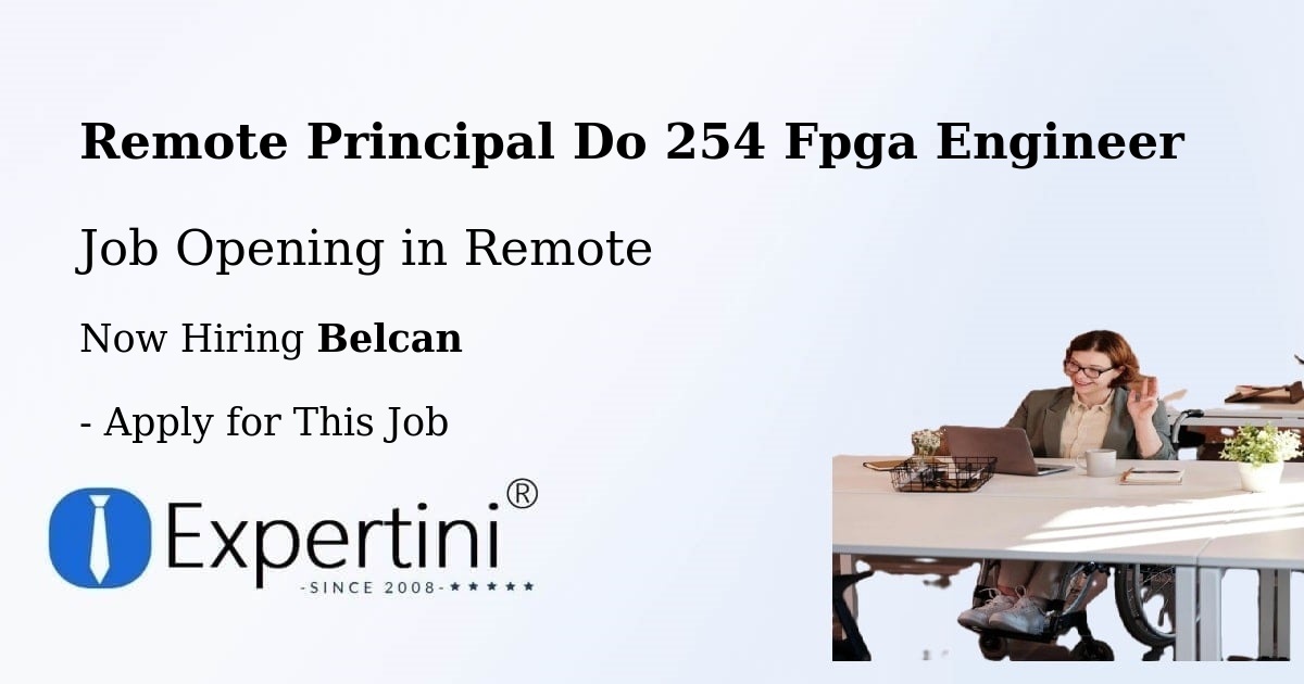 REMOTE Principal DO-254 FPGA Engineer