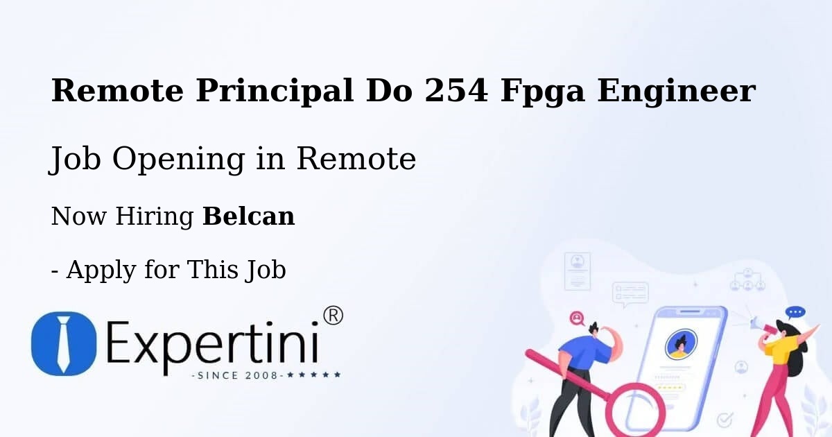 REMOTE Principal DO-254 FPGA Engineer