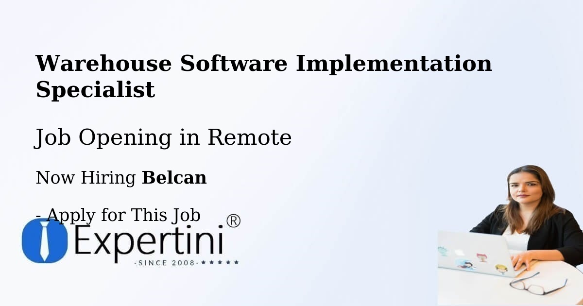 Warehouse Software Implementation Specialist