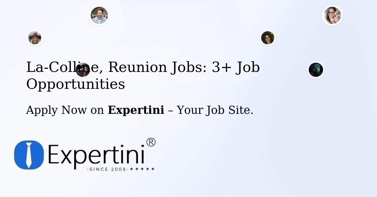 La-Colline, Reunion Jobs: 3+ Job Opportunities